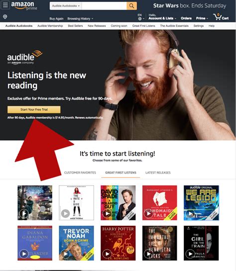 how much is audible membership with prime.